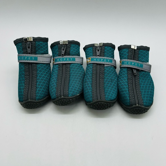 HC Pet Teal and Gray Dog Boots Size 5 NWT - Picture 8 of 9